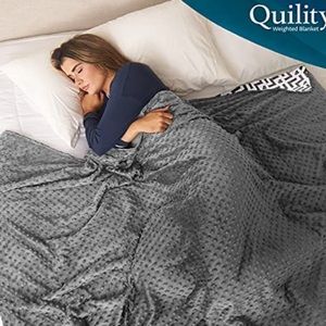 20 lb weighted blanket with removable cover